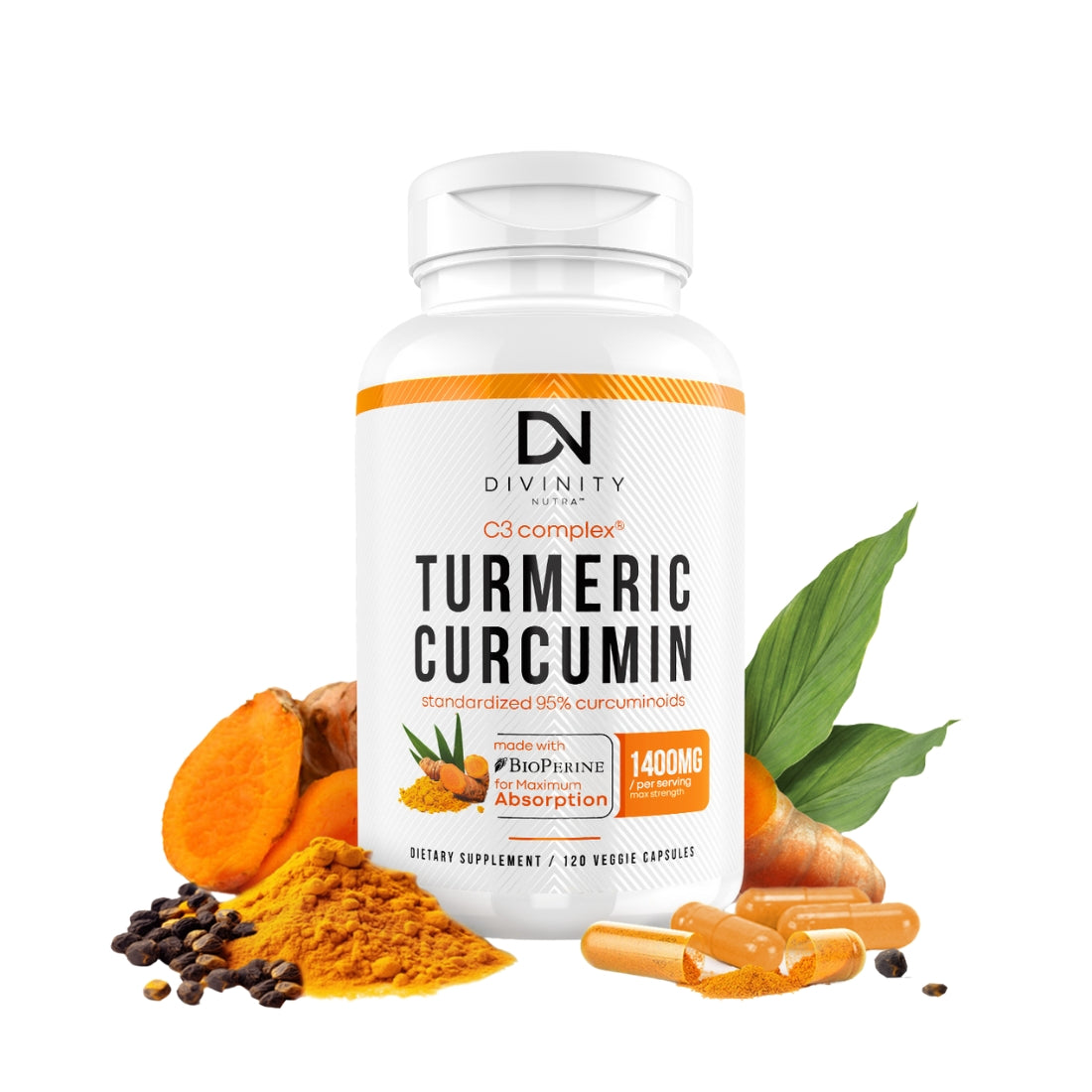 Turmeric Curcumin Supplement with BioPerine