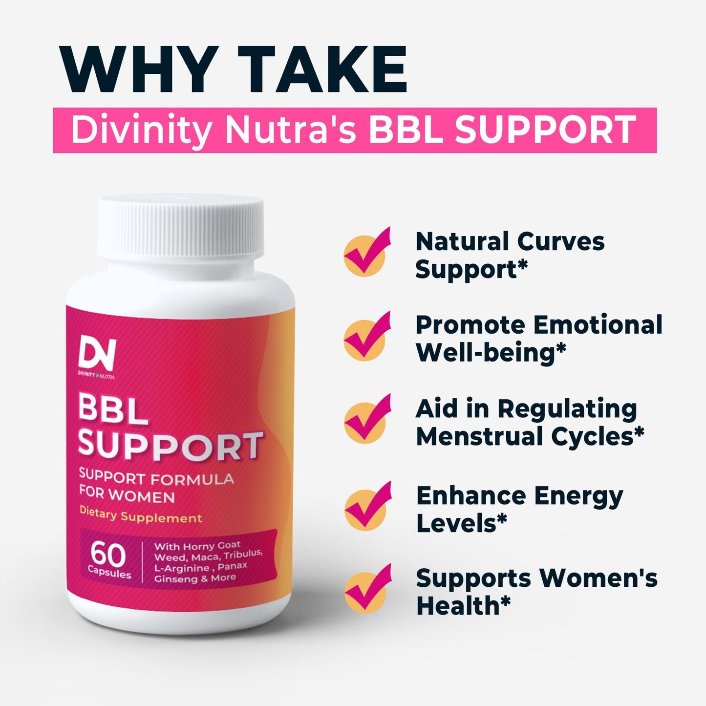 BBL SupportSupplement - Divinity Nutra