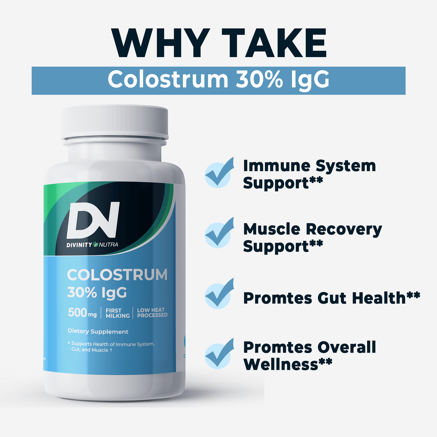 Colostrum Capsules - Divinity Nutra