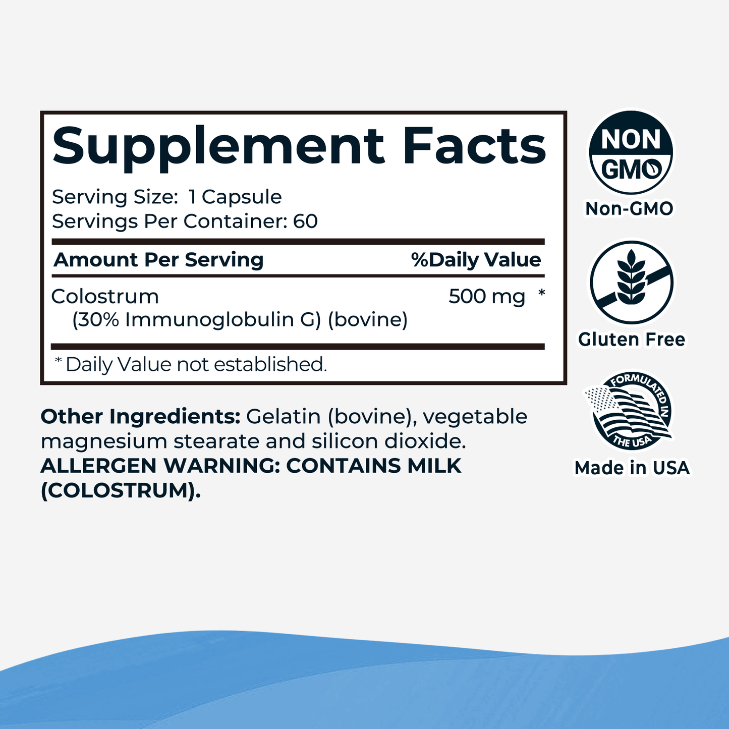 Colostrum Capsules - Divinity Nutra