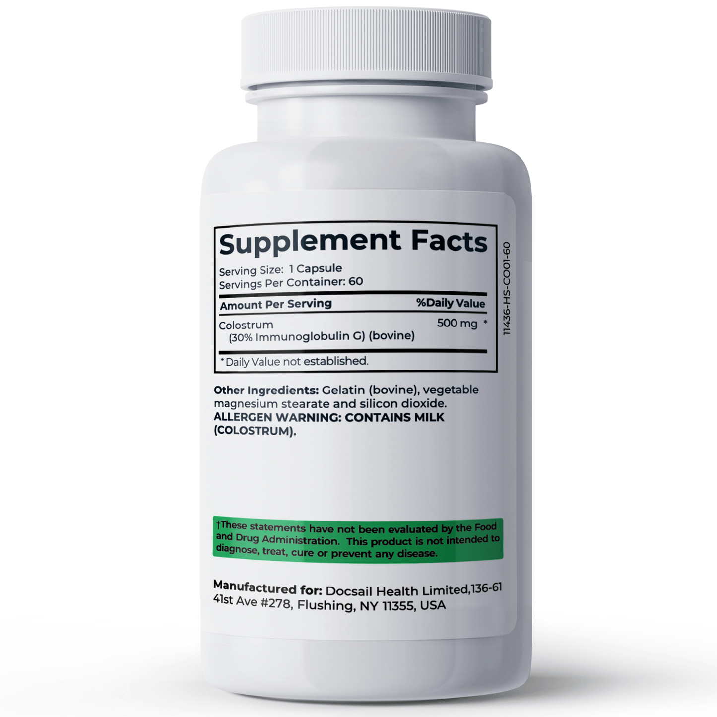 Colostrum Capsules - Divinity Nutra