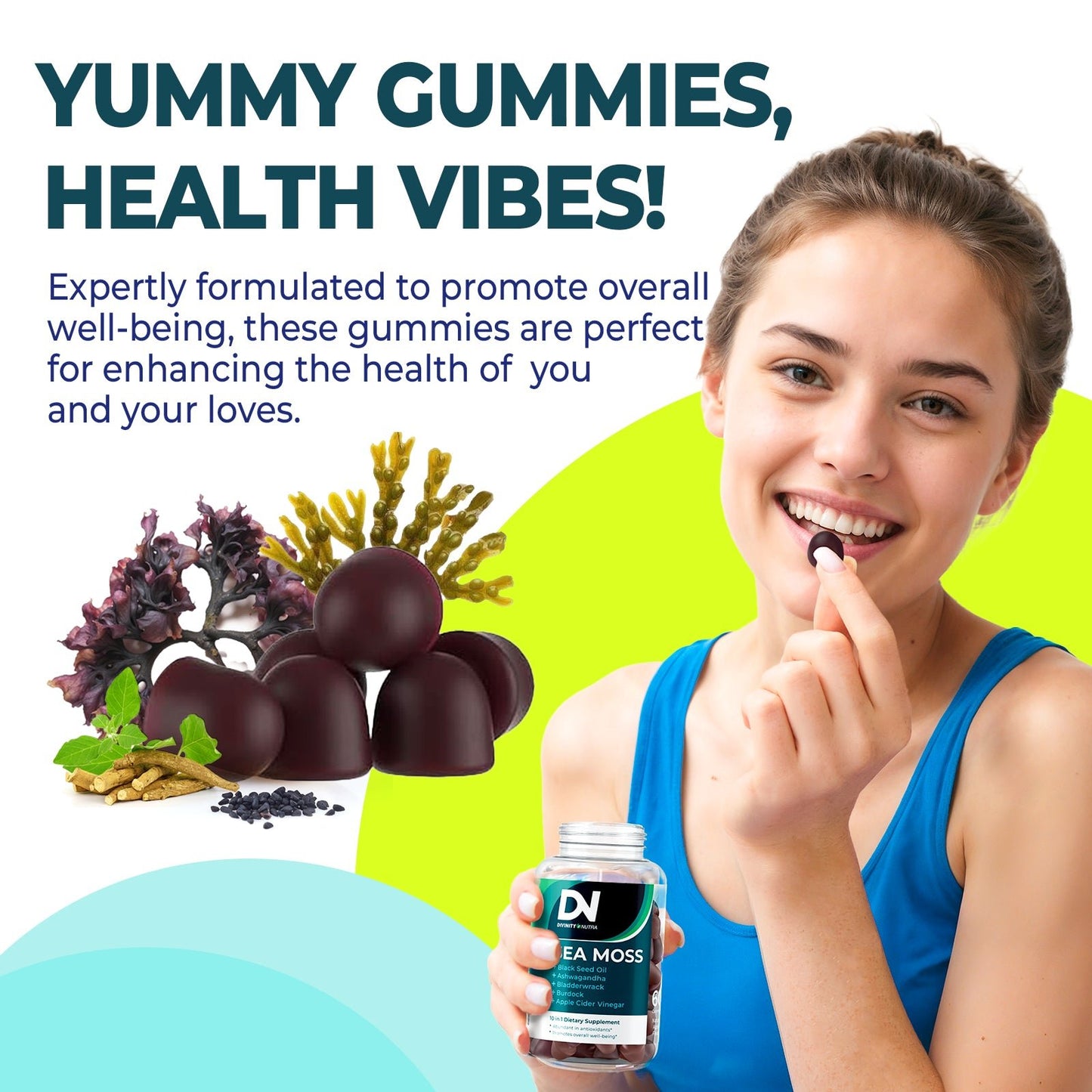 Sea Moss Gummies - Divinity Nutra