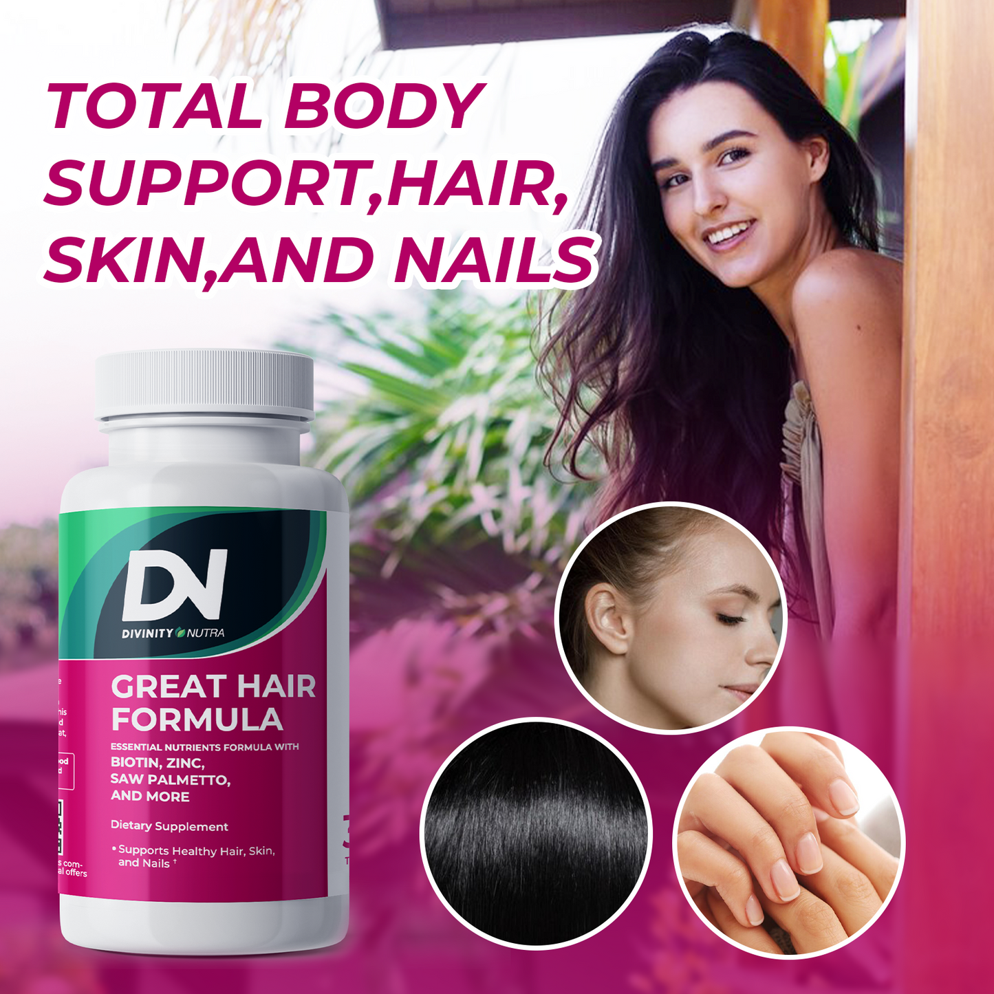 Hair Skin and Nail Supplement