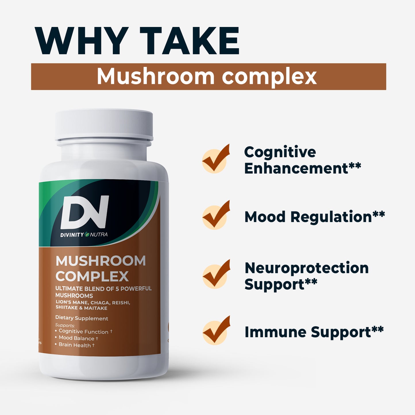 Mushroom Complex Supplement