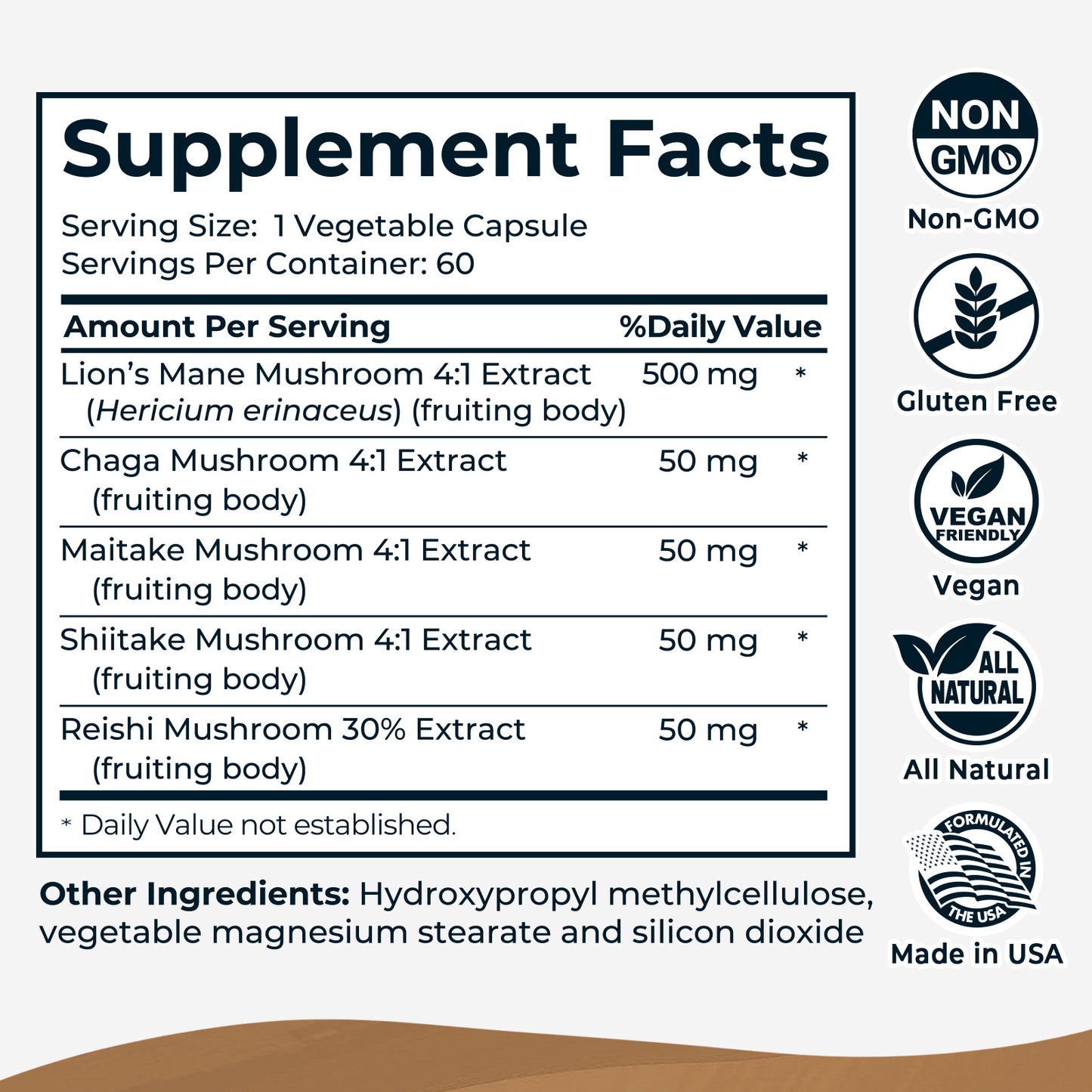 Mushroom Complex Supplement