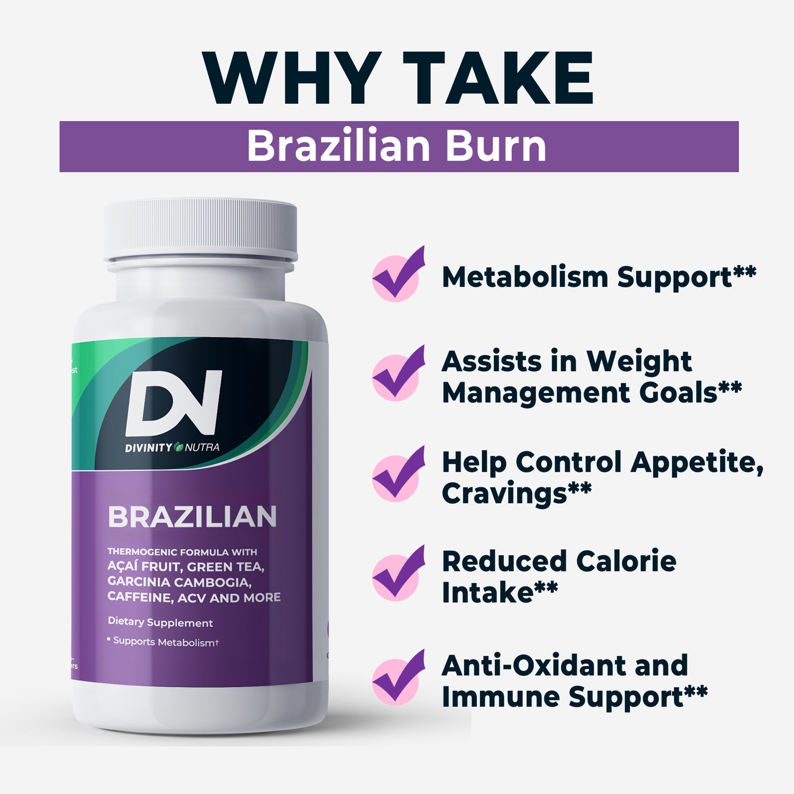 Brazilian Supplement - Divinity Nutra