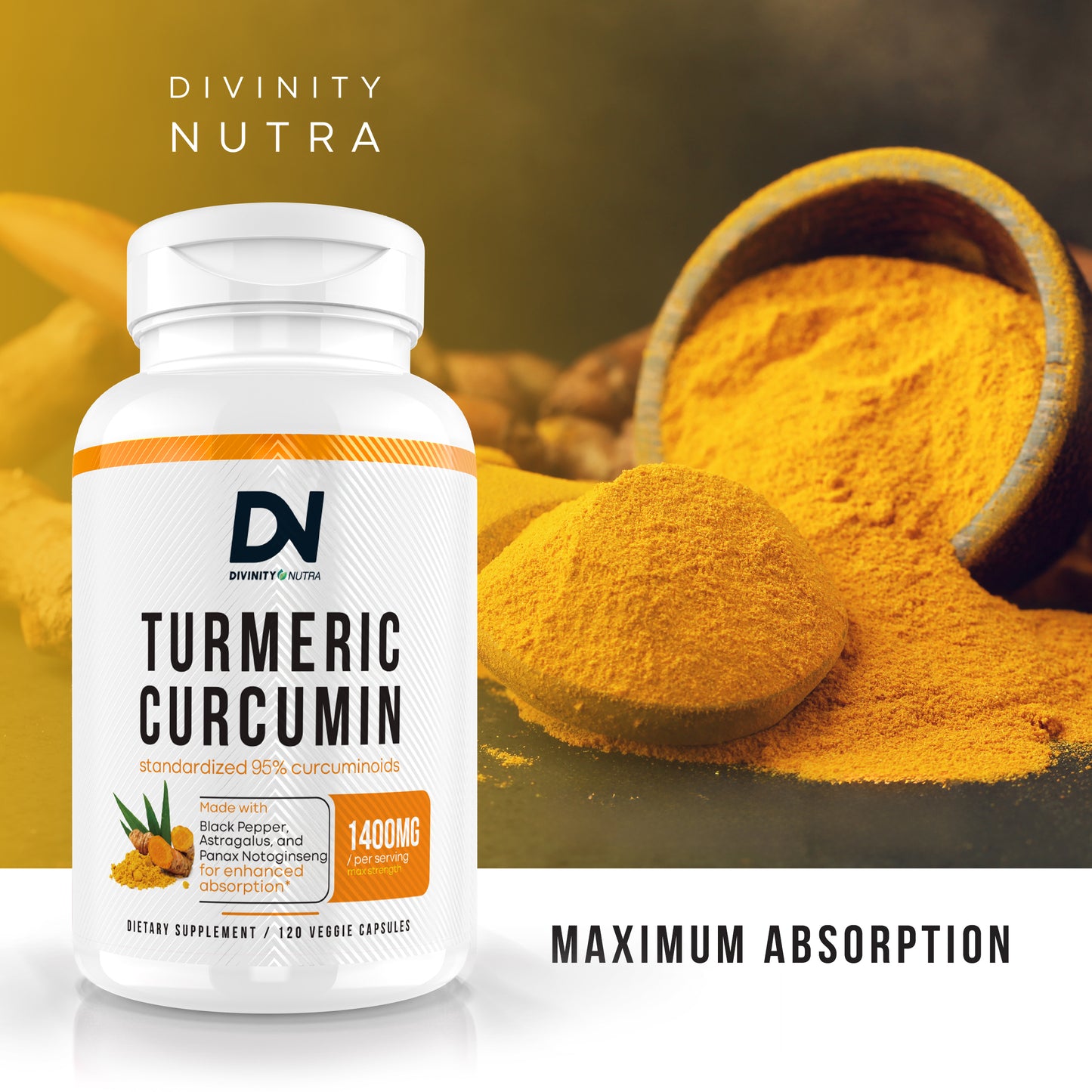 Curcumin Supplement with BioPerine