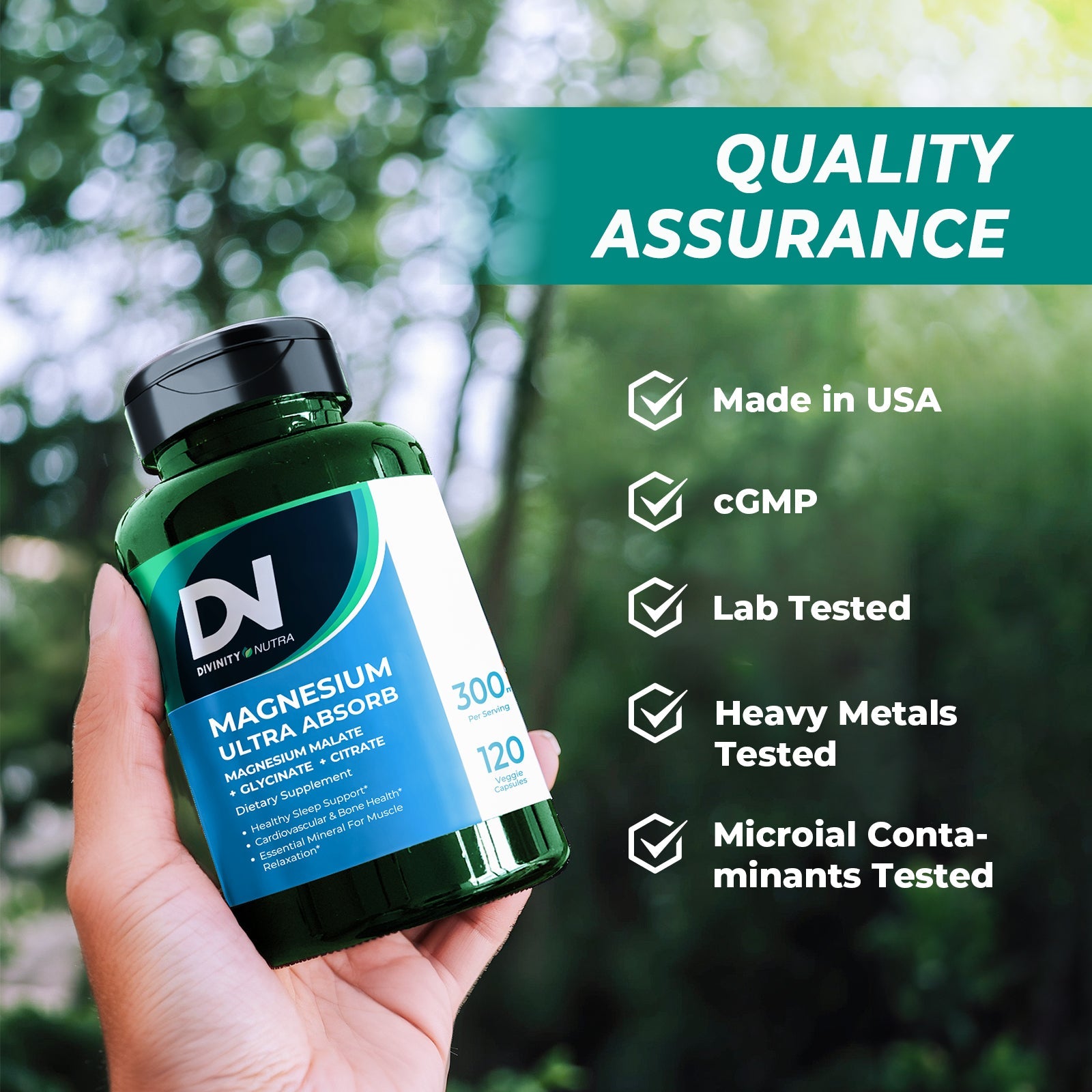 Magnesium Ultra Absorb - Divinity Nutra