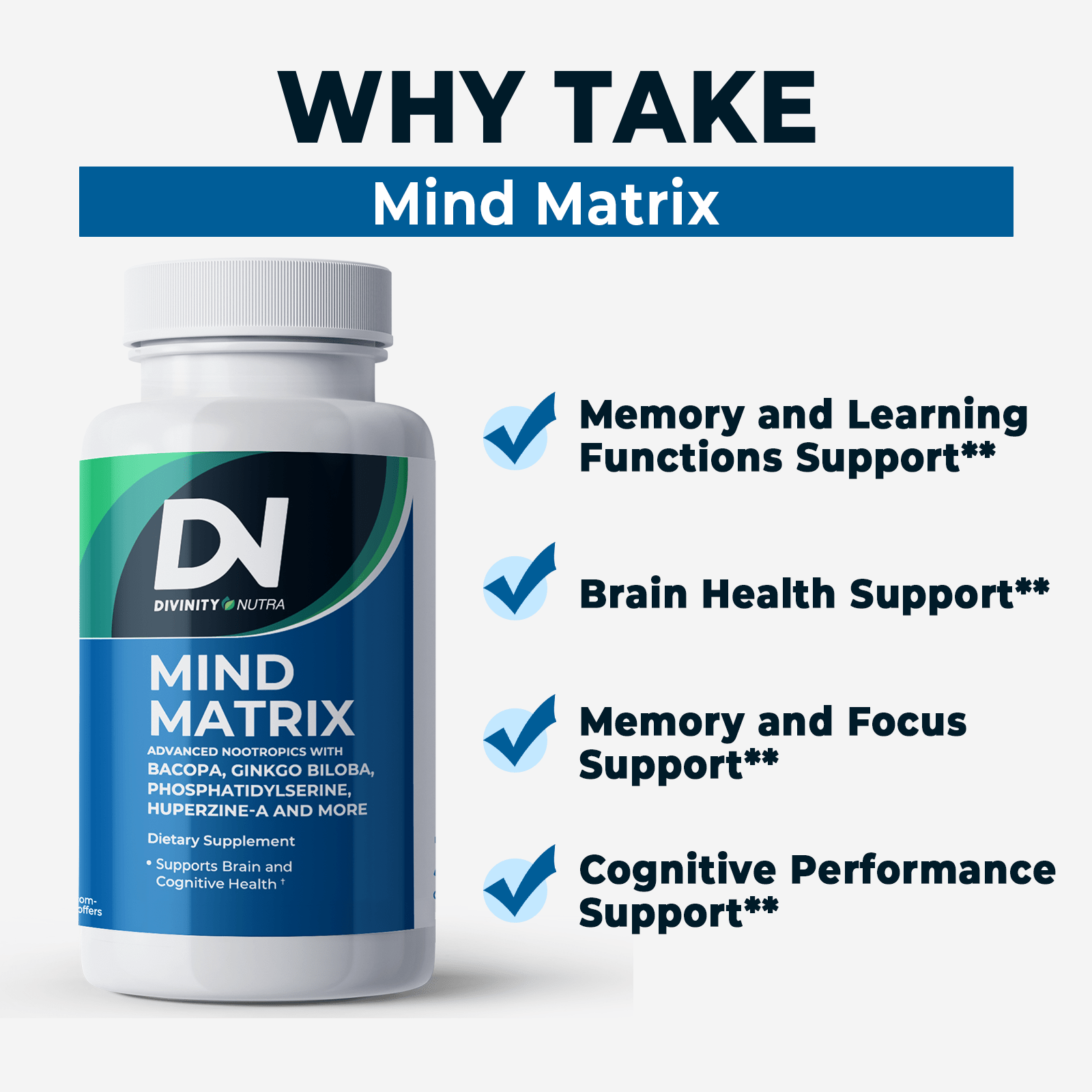 Mind Matrix Support Supplement - Divinity Nutra